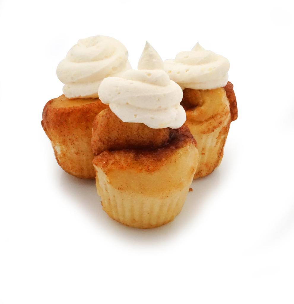 Baby Buns · bite size rolls with your choice of one frosting flavor on the side. does not include toppings. serving size is 1 baby bun, 3 servings per package