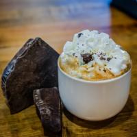 Hot Chocolate · Rich Ghirardelli cocoa, chocolate drizzle, and steamed milk combine for an indulgent and dec...