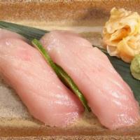 White Fish Nigiri · Nigiri 2 pieces of white fish or Sashimi 3 pieces 