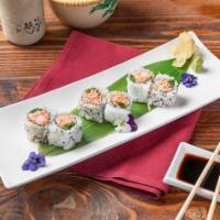 Spicy Tuna Roll · Roll prepared with saltwater fish.
