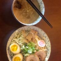 Tsukemen Tsujita Style · Noodles & Broth are served separately
