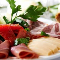 Dalma Antipasto · Chef's selection of homemade cured meats and cheeses from the Dalmatian Coast.