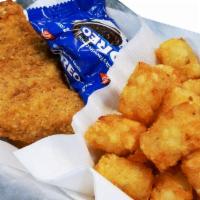 Kids Chicken Tenders Meal · 3pc Chicken Tenders served with your choice of dipping sauce