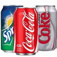 Canned Soda (음료) · Coke, Diet Coke, Sprite