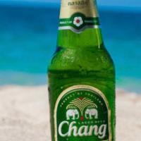 CHANG - THAI BEER · A pale lager beer, 5% alcohol, Imported Thai Beer. Must be 21 to purchase.