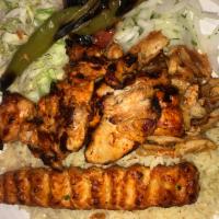 Chicken Mixed Grill · A combination of chicken gyro, chicken Adana, chicken kebab and chicken chop