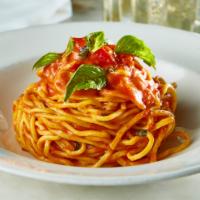 Spaghetti Pomodoro · Tomato, basil and olive oil.