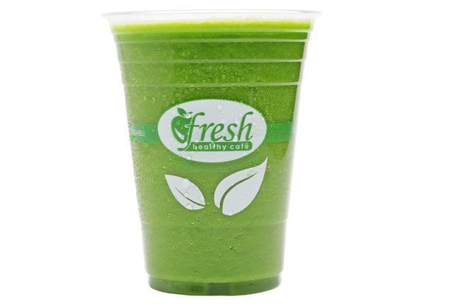 Green Machine - Kids Pure Smoothie (12 oz.) · Coconut water, spinach, pineapple , peaches and mango 117-163 cal.