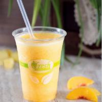 Tropical Peach - Small (16 oz) · Coconut water, mango, peach, pineapple, agave 175-251