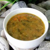 Soup de jour - 12 oz · This is the soup of the day. Please call 760)410-6111 for today's soup selections.