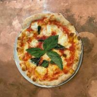 Pizza Margherita · And The undisputed classic with a delicious Fior di Latte mozzarella coming straight from It...