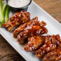 Jumbo Wings · Seasoned not tossed in sauce. Rosati's wings are tossed in the your choice of sauce and serv...