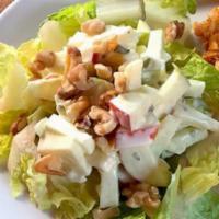 Chef Side Salad · Crispy Romaine lettuce with turkey, shredded carrots, cherry tomatoes, and black olives spri...