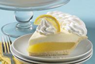 Double Cream Lemon Pie · Layers of rich lemony custard with a sour cream topping - light and refreshing.