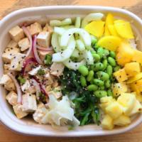 Tofu Bowl (3 Scoops of Tofu) · Your choice of base, 3 scoops of tofu, sauces and toppings.