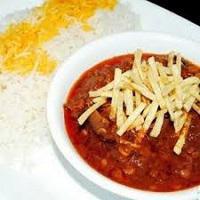 ST4. Gheymeh · Beef and fried potatoes stew. Chunks of beef sauteed in special tomato sauce, yellow split p...