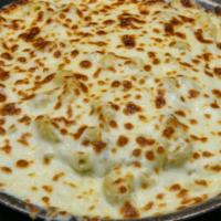 Gorgonzola Mac & Cheese · Elbow macaroni 
Tossed with white cheese sauce (butter, flour, milk, garlic, white onion, wh...
