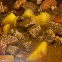 stew beef side order · res guisada sola