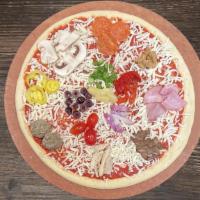 14' Neapolitan Style · Pizzas come with sauce of your choice and shredded mozzarella cheese. Add as many toppings y...