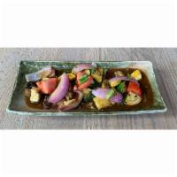Vegetales Salteados · Stir-fried vegetables, soy and oyster sauce