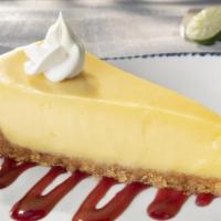 Key Lime Pie · A tart, sweet, creamy classic with a graham cracker crust.
500 Cal