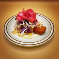 Baja Fish Taco · Grilled or fried. Cod, chingon slaw, pickled red onion, chipotle aioli, and habanero aioli.