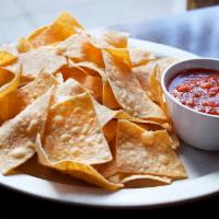 Chips and Salsa · Tortilla chips with our house-made salsa.