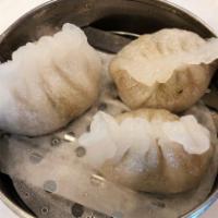 Medium Chiu-Chow Dumpling · Stuffed dough. 