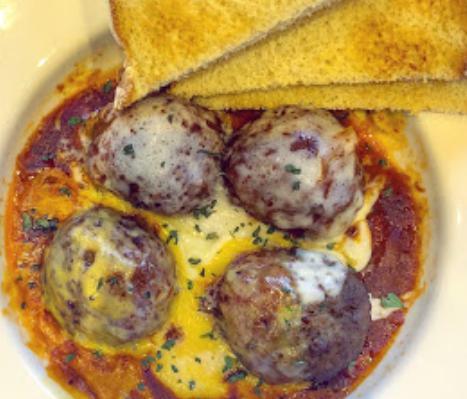 Meat Ball  · Served with toasted bread.
