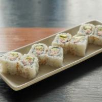 California Roll 8pcs · Imitation Crab Mayo, Avocado, Cucumber, Sesame seeds