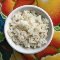Minted Rice · Our famous white rice cooked with the mild flavor of fresh mint