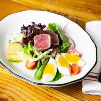 TRADITIONAL TUNA NICOISE SALAD · INSALATA NIZZARDA	
Traditional Tuna Nicoise Salad