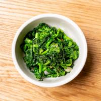 BROCCOLI RABE · RAPINI	
Sautéed Broccoli Rabe