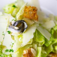 CAESAR SALAD · CESARE	
Caesar Salad, Parmesan, Anchovies, Garlic