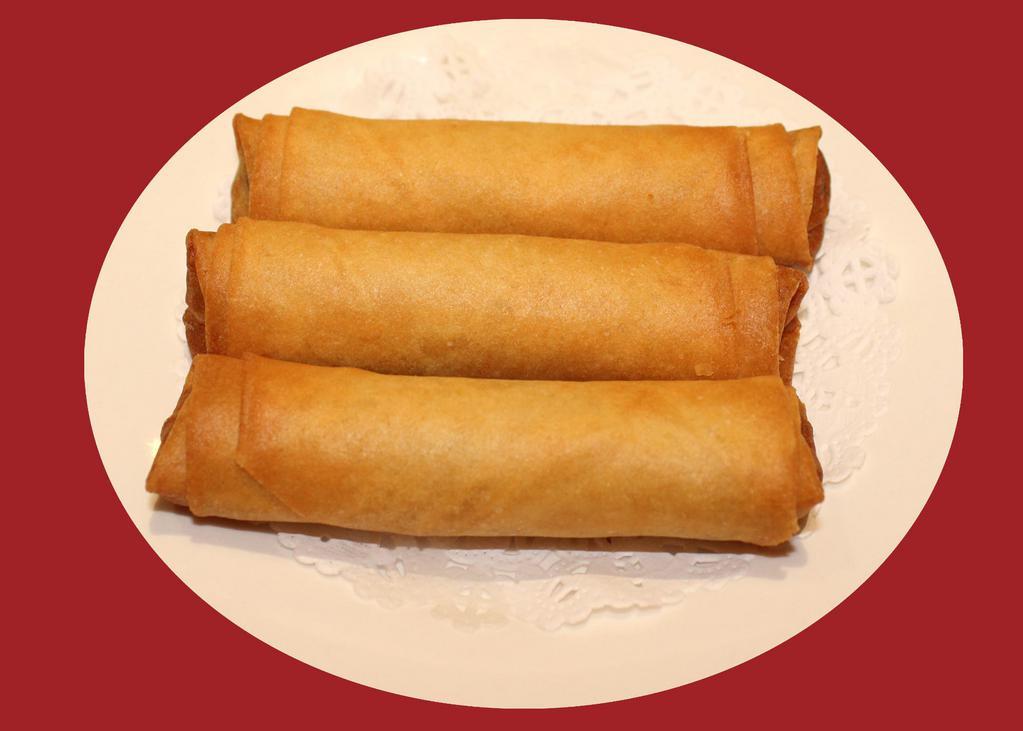30. Fried Buddha's Spring Roll · 3 pieces.