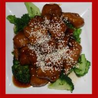 3. Sesame Vegetable Chicken · Fried.