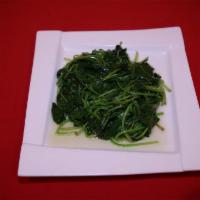 28. Stir Fried Spinach · 