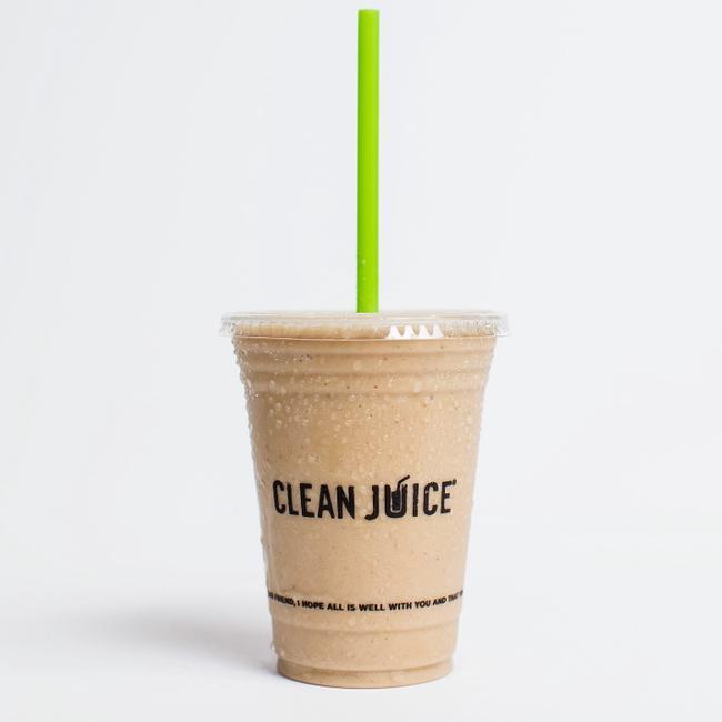 The Coffee One 16 oz · Organic Cold Brew Coffee, Organic Almond Milk, Organic Frozen Banana, Organic Almond Butter, Organic Dates

Nutrition facts based on 16 oz serving.
Total Calories - 170
Calories from Fat - 40
Total Fat - 5 g
Saturated Fat - 0 g
Trans Fat - 0 g
Cholesterol - 0 mg
Sodium - 95 mg
Total Carbs - 34 g
Dietary Fiber - 4 g
Sugars - 20 g
Protein – 4 g