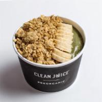 The Green Bowl · Acai Blended with Spinach, Kale, Banana, Honey, Spirulina & Almond Milk. Topped With Granola...
