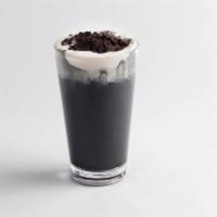Oreo Charcoal Bubble Milk Tea 22oz · Cold only. Comes with Boba, fixed recipe, no customize options.