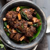 Mutton pepper  Fry · Sukka. Tender pieces of goat pieces marinated with spices and fried to perfection.