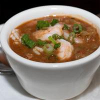 Louisiana Gumbo - Bowl · Our authentic New Orleans style gumbo loaded with shrimp, Andouille sausage and chicken. Ser...