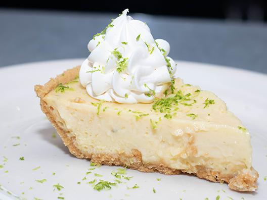 Key Lime Pie · Our famous made from scratch key lime pie