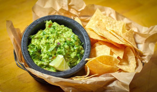 Chips & Guacamole · House-made tortilla chips with fresh daily made guacamole