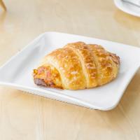 Ham and Cheese Jalapeno Croissant · 