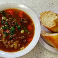 H1. Beef Stew with Baguette · 