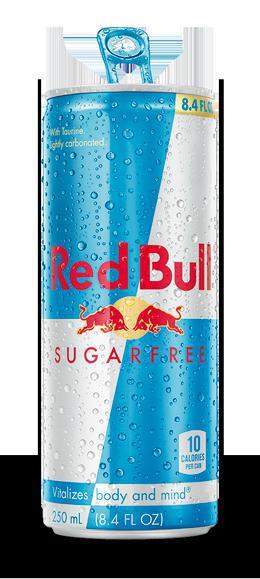 Red Bull  (Sugar Free) · 
