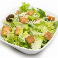Side Caesar Salad · Green salad with Caesar dressing and cheese. 