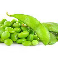 A8. Edamame · Salted green soy bean pods.
