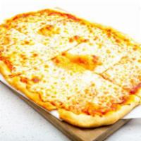 Cheese Pizza · An artisan style pizza with mozzarella cheese.
